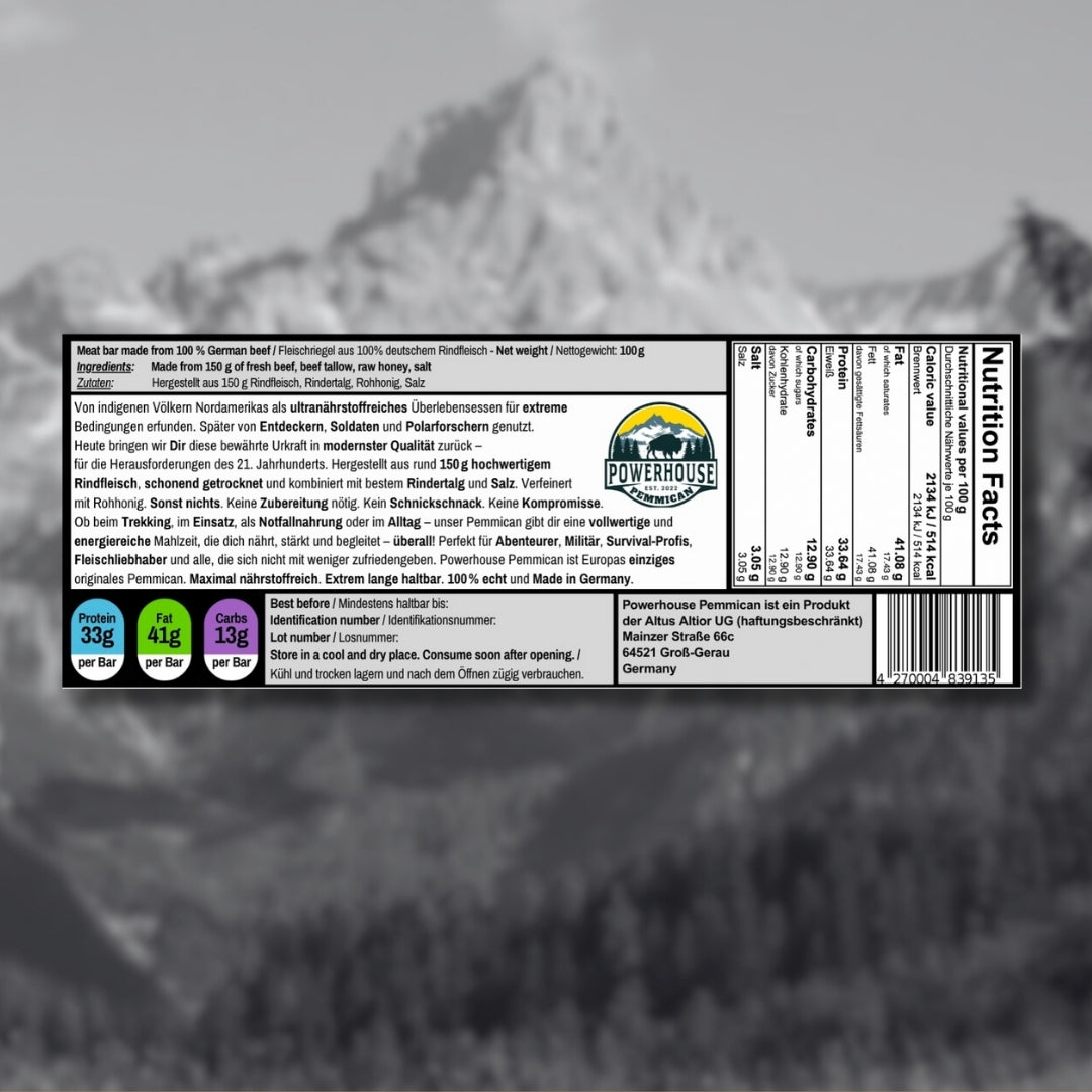 Powerhouse Pemmican - STARTER PACK