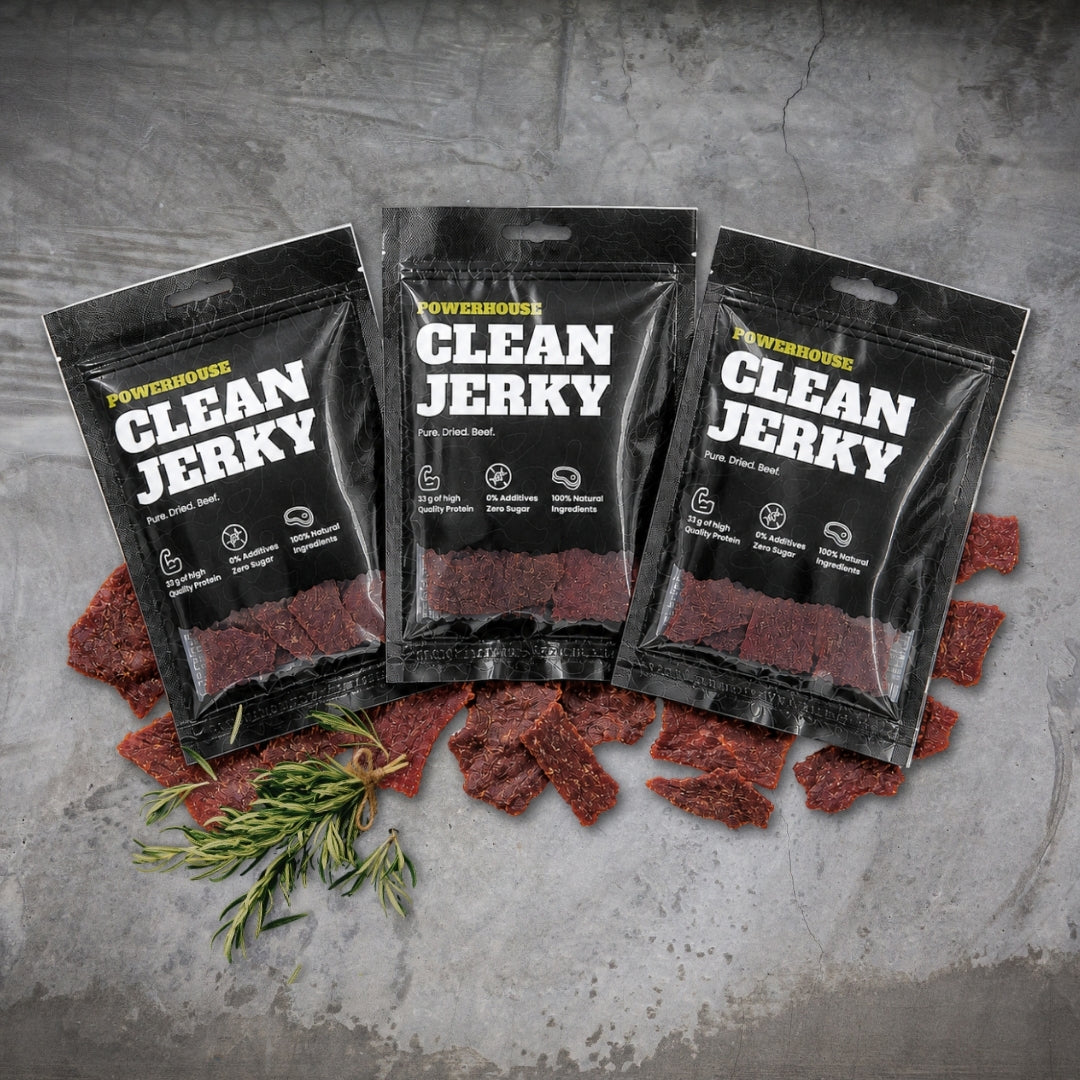Powerhouse Clean Jerky - SIMPLY SALTED